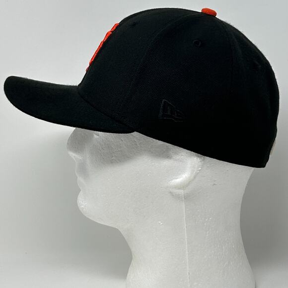 San Francisco Giants Japan Flag Hat Baseball Cap New Era MLB Black Fitted 7 1/4 - Picture 8 of 10